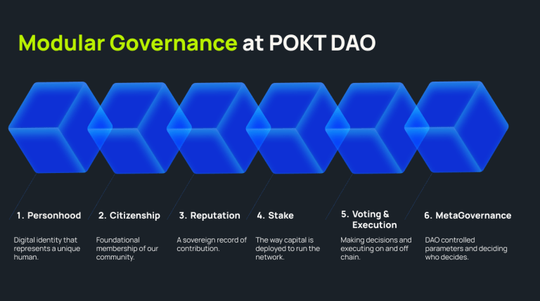 Intro to Modular Governance at POKT DAO - Pocket Network